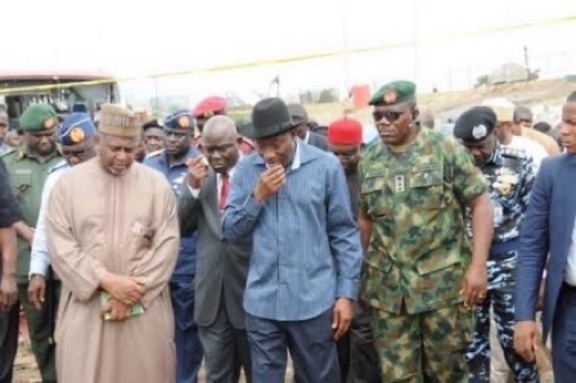  The Nyanya Blast: Unforgettable Tragedy Strikes Abuja on April 14, 2014 - Former President of Nigeria, Goodluck Ebere Jonathan 